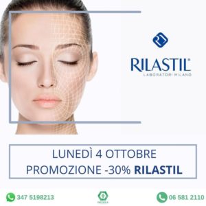 lunedì 4 ottobre giornata Rilastil presso la Farmacia Facciolà, Trastevere